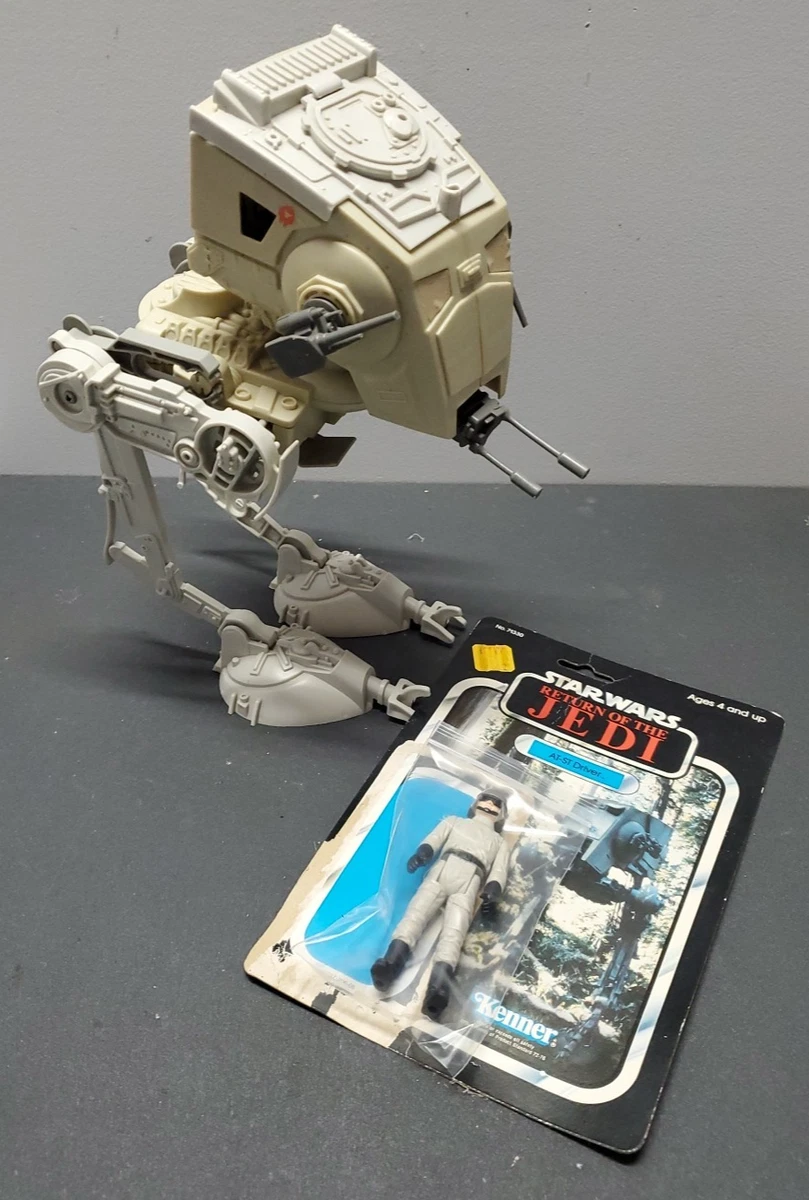 Star Wars - AT-ST Imperial Scout (Hoth/Endor) - Kenner/Hasbro 1995 - Pour Pièces Ou Réparation
