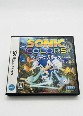 Sonic Colors Nintendo DS Japanese Version Complete CIB Japan
