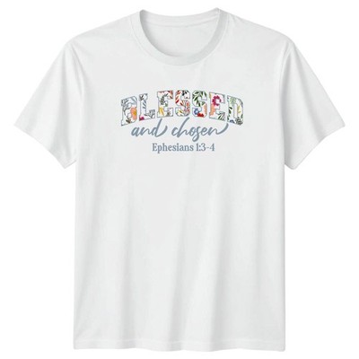 Selige und auserwählte Epheser Damen T-Shirt Bibelvers Glaube