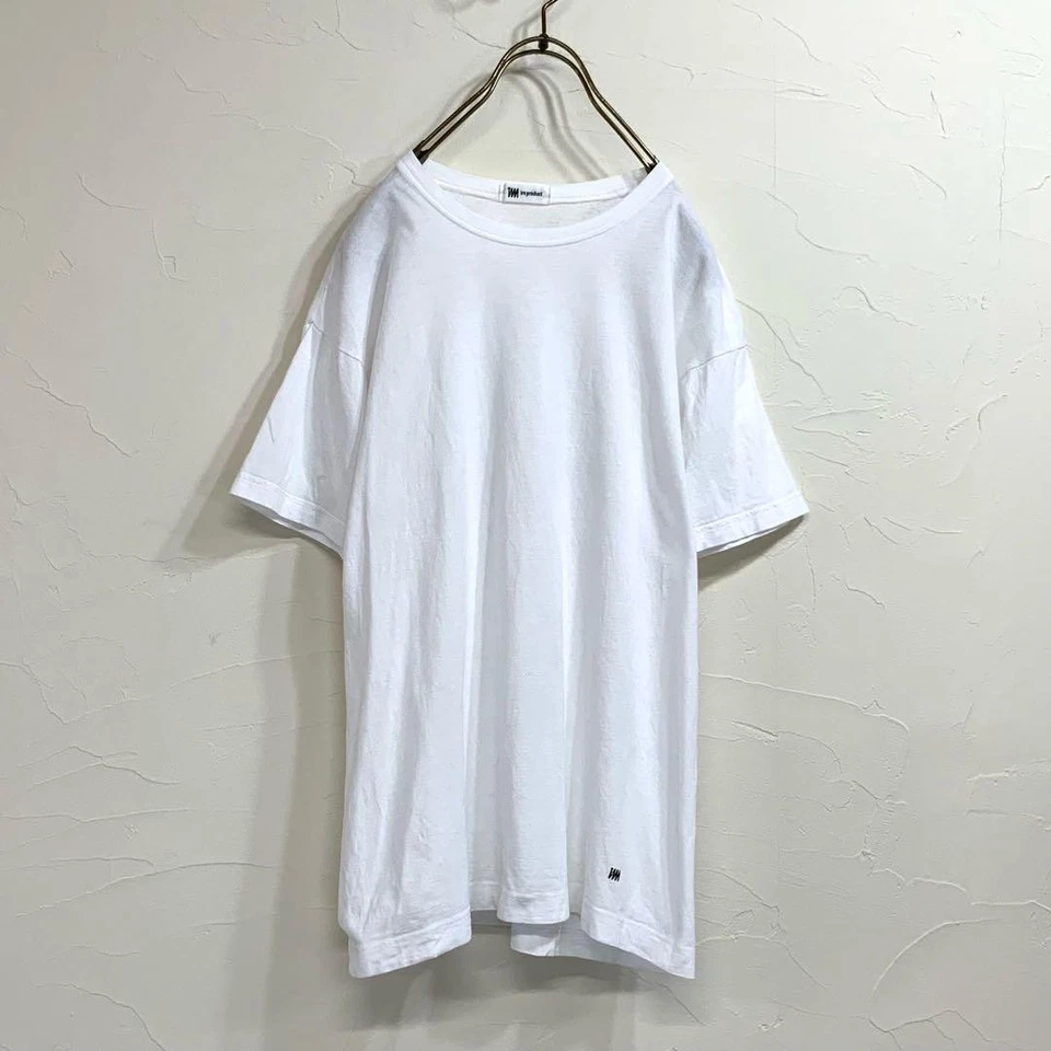 USED IM IMPRODUCT ISSEY MIYAKE LOGO PLAIN T-SHIRT GOOD - Image 2 of 4