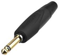 NEUTRIK np2xx-silent-0 Guitar 1/4" Plug reed switch - gold STARDUST Edition