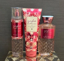 Bath & Body Works Gingham Gorgeous Set - Body Wash, Body Cream & Fragrance Mist