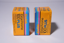 2 x Kodak Ektachrome EPP 100 Plus 35mm Color Reversal Film 01/2008 Cold Stored
