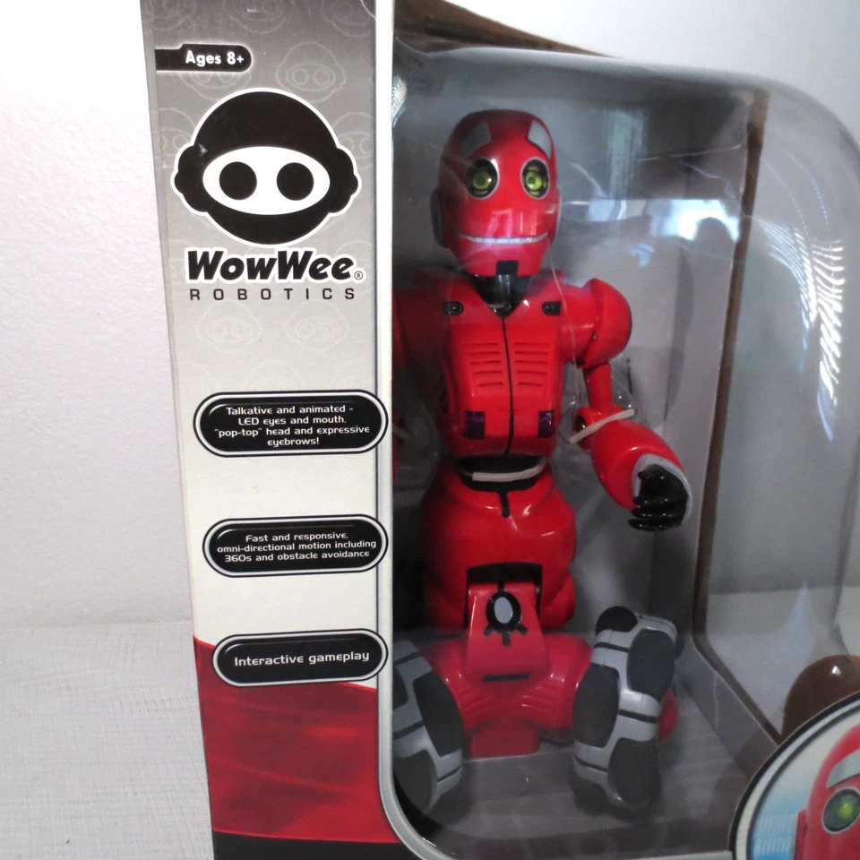RS Tri-Bot NIB Interactive Remote Control Robot WowWee Robotics 8042 Collection - Image 2 of 4