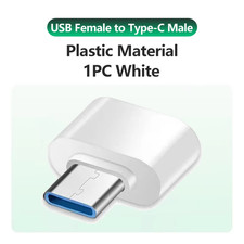 USB C Female to USB Male Adapter Fast Charging Converter US