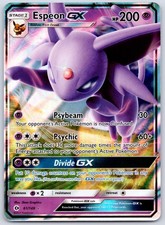 Espeon GX 61/149 (NM) - Set Base Sole e Luna - Ultra Rara - Pokemon TCG