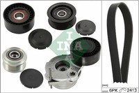 Ina Keilrippenriemensatz 529 0484 20 FüR Audi Porsche