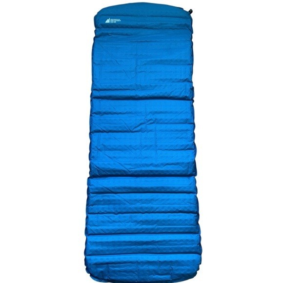 Co Inflatable Sleeping Pad Blue Camping Backpacking Outdoors