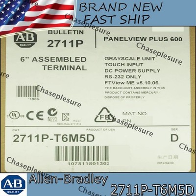Sealed Original AB 2711P-T6M5D AB PANEL VIEW PLUS 600 2711P T6M5D Free Shipping