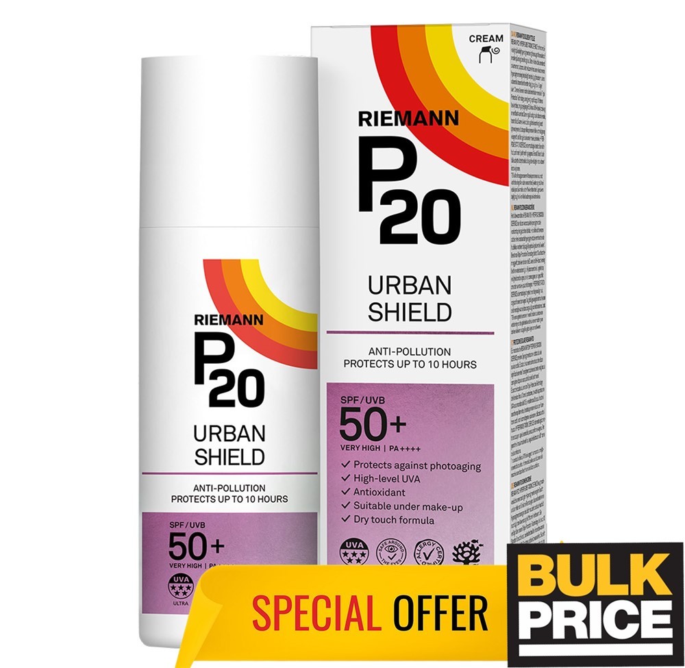 Riemann P20 Urban Protezione SPF 50+ Anti-inquinamento Scuro Macchie Stop
