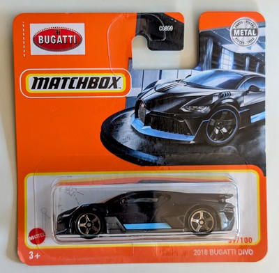 Matchbox Bugatti Divo 218 (2020) 1. Auflage 1st Edition Schwarz  39/100  