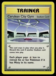 Cerulean City Gym 108/132 Uncommon Gym Heroes Pokemon Unlimited