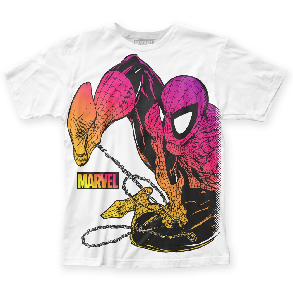 Spider-Man Chromatic Marvel Adult T-Shirt | eBay