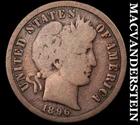 1896-S Barber Dime - Scarce  Key Date  No Reserve  #J9752
