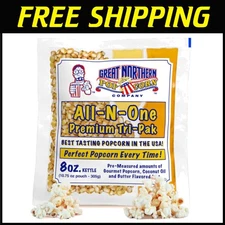 8oz Popcorn Machine Packs - Great Northern Popcorn 24 Case