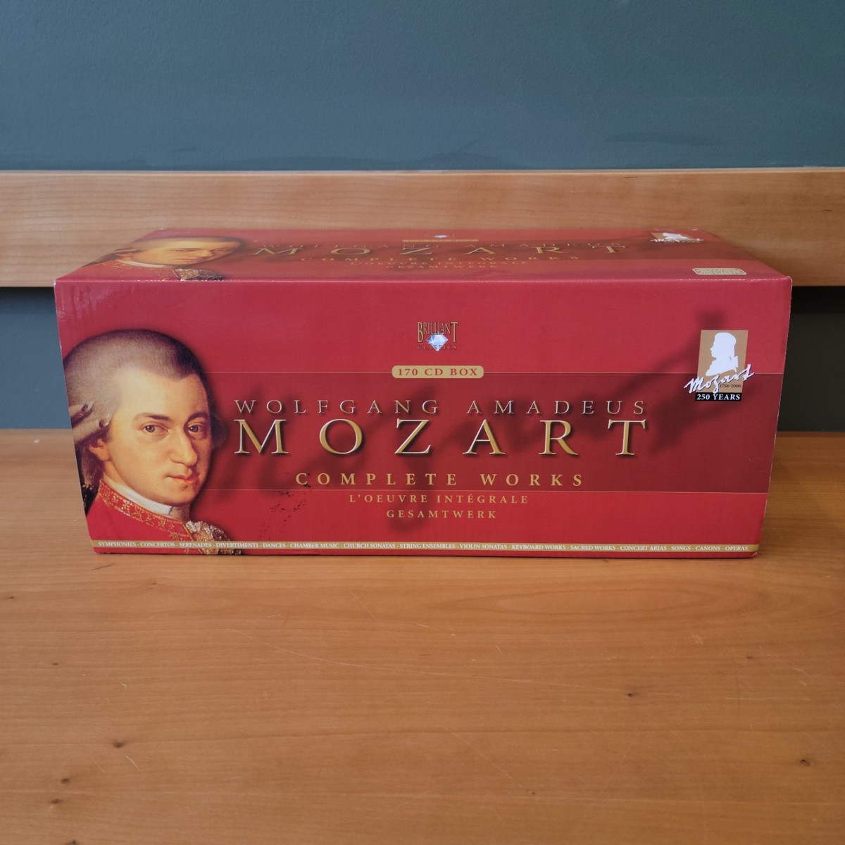 クラシック MOZART COMPLETE EDITION 170CD+CDROM Wolfgang Amadeus Mozart: Complete Works - Box Set 170 CDs +