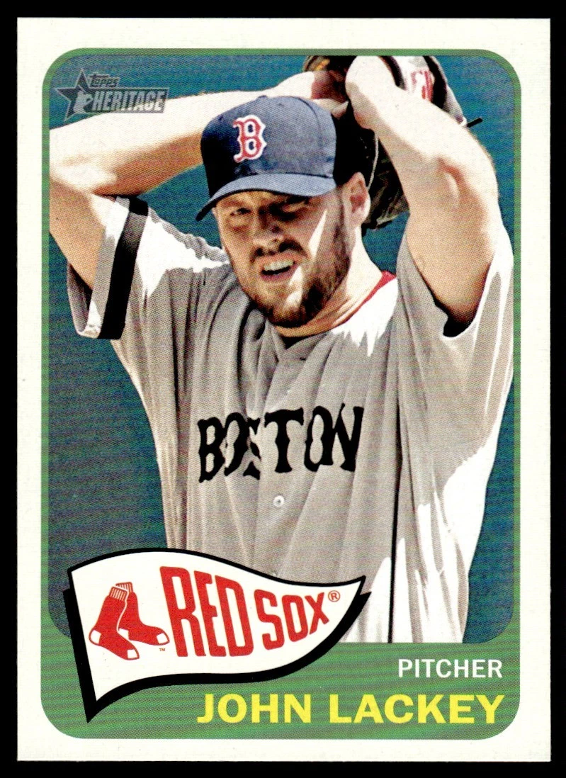 John Lackey trading card