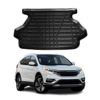 Kofferraumwanne Laderaumwanne FüR Honda CR-V 2012-2017 Gummi Schwarz