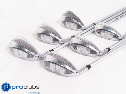 NEW Ladies Left Handed Cobra 23 T-RAIL 6-PW,GW Hybrid IRON SET Ladies Flex -1/2" - Picture 2 of 6