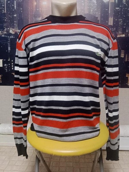 Men Lacoste Sweater Black 42 / XL / 50 #9ZOE