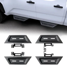 4PCS Side Steps For 2024 2025 Toyota Tacoma Double Cab/Crew Cab Running Boards