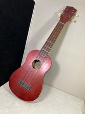 Ukulele Uke Hilo 2651 Red Vintage