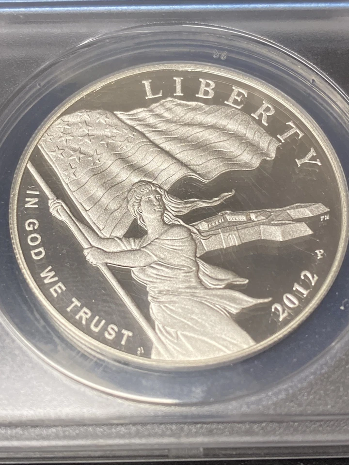 2012-P Silver Dollar Proof - Star Spangled Banner PCGS PR70DCAM PF70 2012 P PR70 - Image 2 of 4