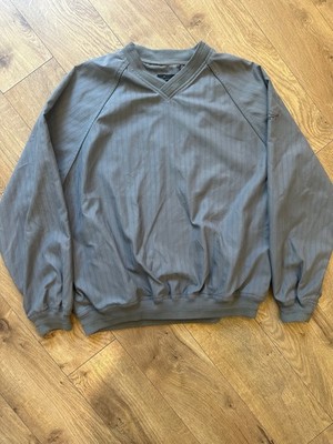 Greg Norman Collection gray Pullover Windbreaker Golf Jacket Waterproof medium