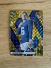2025 Panini Mosaic Jaxson Dart Yellow Reactive Prizm Rookie Card #288 VARIATION