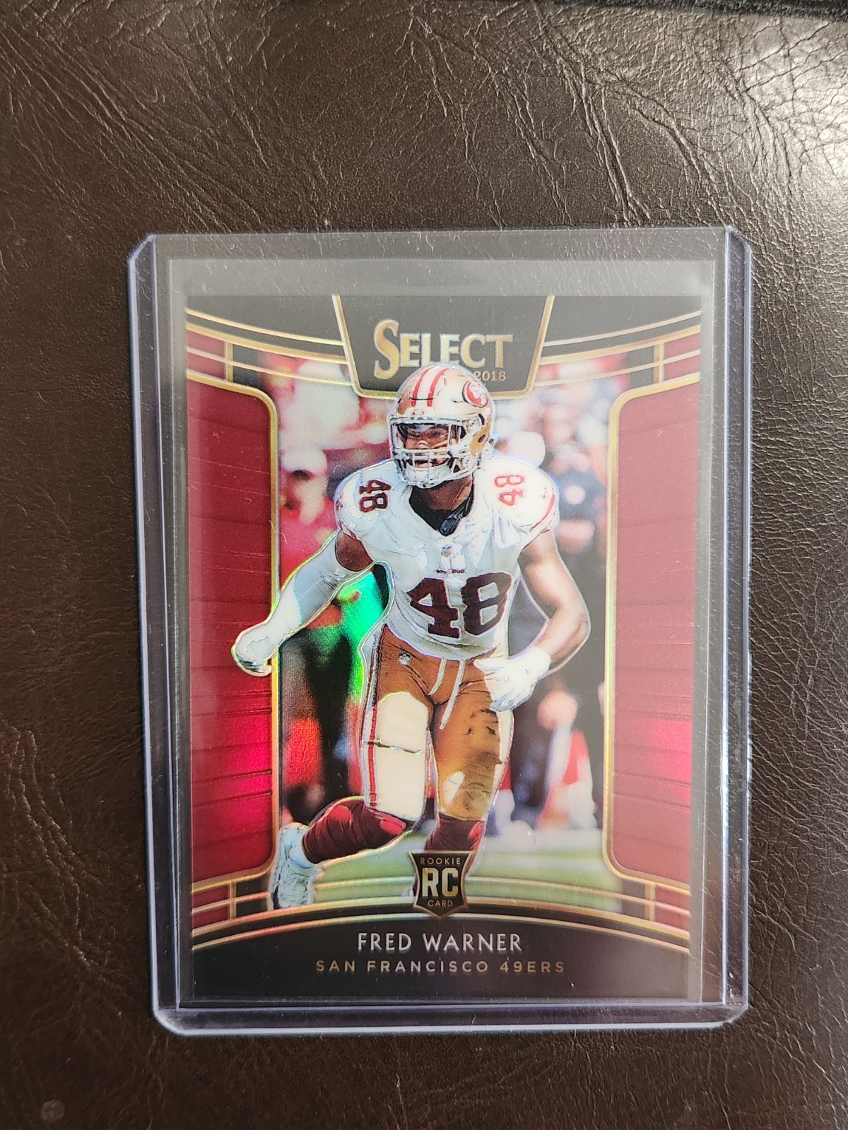 Fred Warner Panini Select #35 Maroon