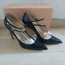 PUMPS VON PIERRE DARRÉ SCHWARZ LACK GR. 41 m...