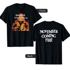 Samhain November Coming Fire Danzig 90s Gothic Rock T-Shirt S-5XL