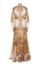 Very RARE Zimmermann Zippy Billow Gown Size 2 (10-12au) US 6-8