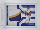 LAMAR JACKSON 2024 NATIONAL TREASURES TREMENDOUS PATCH HOLO SILVER /25 Q5692