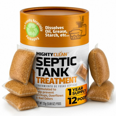 #ad Septic Tank Treatment 12 Pods 1 Year Supply RV Toilet Treatment $8.72