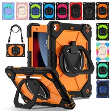 For iPad A16 11th 10th 9th 8th 7th 6th Gen Case Kids Heavy Duty Shockproof Cover