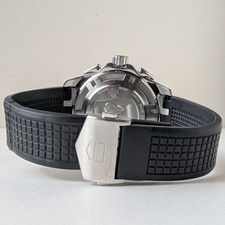 TAG HEUER AquaRacer Chronograph Calibre 16 47mm Rubber 500M Black Red 7