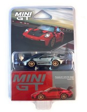 Chase Mini GT 1:64 Porsche 911 (992) GT3 RS Weissach Package Guards Red MGT01060