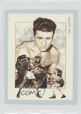 1991 Victoria Gallery Boxing Champions Middleweights Blue Back Jake LaMotta 0x5