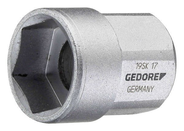 "Gedore SteckschlüSsel Einsatz AußEnsechskant 1/2\" GrößE 10 X 24 Mm 6-Kant"-image