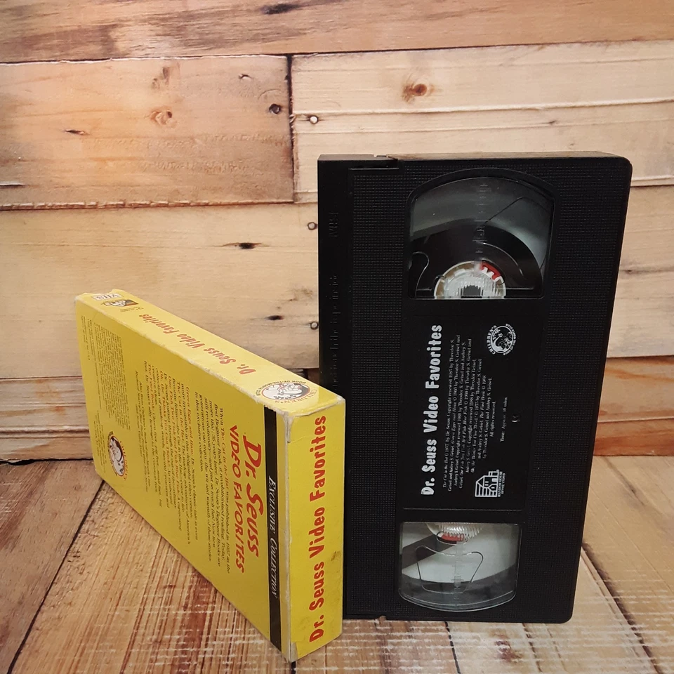Dr Seuss Video Favorites The Cat In The Hat VHS Used Classic Children Cartoon - Image 4 of 4