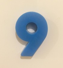 Vintage Fisher Price Magnetic Alphabet Number 9 School House Desk Replacement