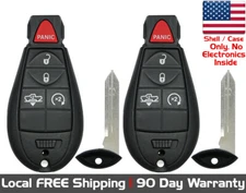 Lot of 2x New Replacement Keyless Entry Key Fob SHELL / CASE for RAM 2013 - 2019