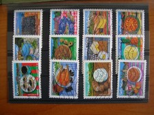 Série complète saveurs régions 2 2010 (YT 443 à 454), 12 timbres
