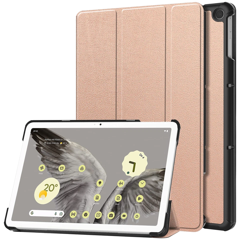 For Google Pixel Tablet 2023 Shockproof Leather Case Cover + Screen Protector - Image 2 of 4