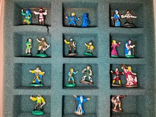 1983 Dungeons Dragons Metal Miniature Figures Clerics Druids LOT OF 20