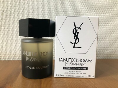 Discontinued LA NUIT DE L'HOMME FROZEN COLOGNE Yves Saint Laurent