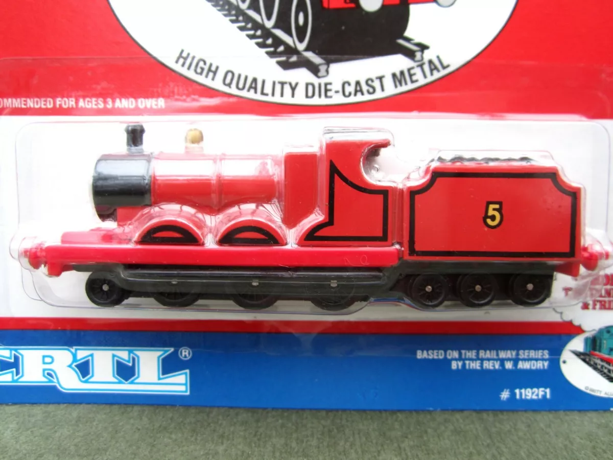 Ertl Sticker Paper Face James Red Thomas the Tank Engine & Friends - Boxed