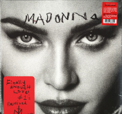 DOPPELVINYL ROUGE MADONNA (Red Vinyl 2xLP) FINAL ENOUGH LOVE EDIT LIMITEE 