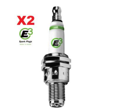 E3 DiamondFire Zündkerzen x2 für Yamaha RD125 RD200 RD250 RD350 & RD400 
